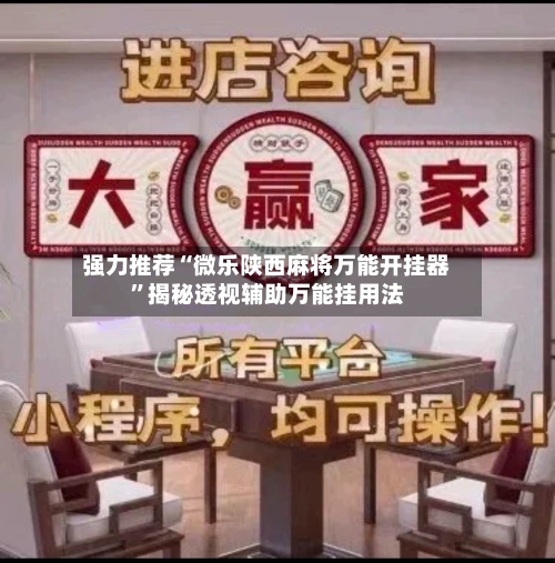 强力推荐“微乐陕西麻将万能开挂器	”揭秘透视辅助万能挂用法-第2张图片