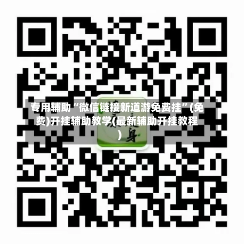 专用辅助“微信链接新道游免费挂”(免费)开挂辅助教学(最新辅助开挂教程)