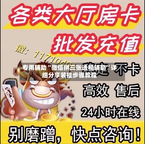 专用辅助“微信拼三张透视辅助”详细分享装挂步骤教程-第2张图片