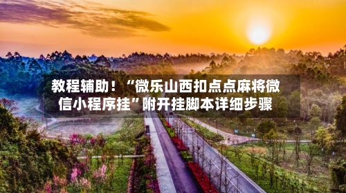 教程辅助！“微乐山西扣点点麻将微信小程序挂”附开挂脚本详细步骤-第2张图片