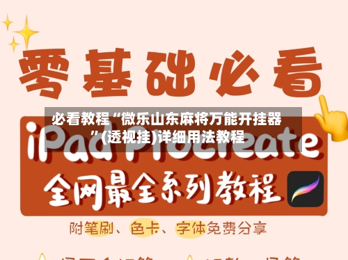 必看教程“微乐山东麻将万能开挂器”(透视挂)详细用法教程-第3张图片