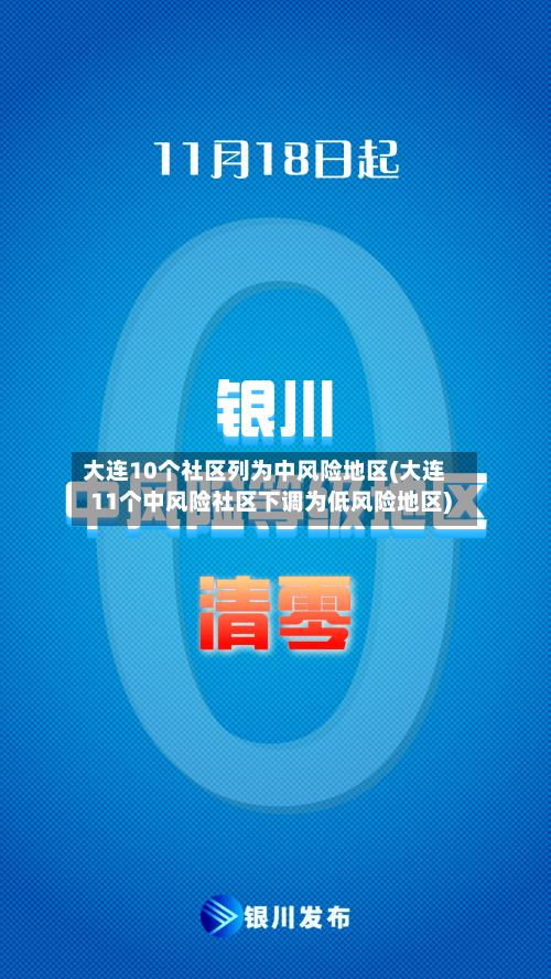 大连10个社区列为中风险地区(大连11个中风险社区下调为低风险地区)