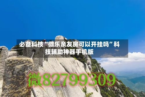 必备科技“微乐亲友房可以开挂吗”科技辅助神器手机版-第3张图片