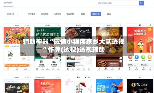 辅助神器“微信小程序家乡大贰透视”作弊(透视)透视辅助