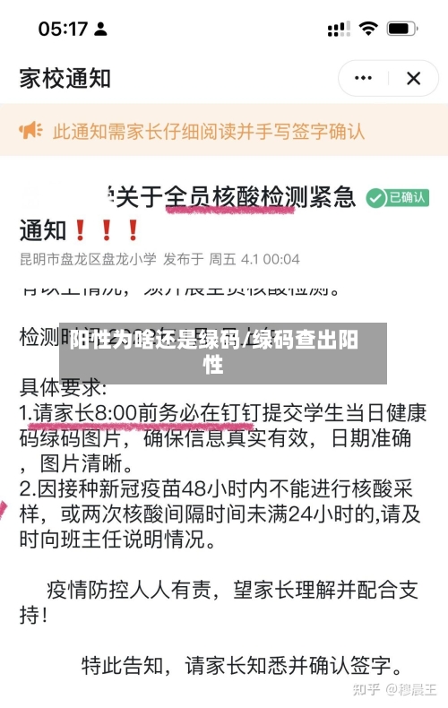 阳性为啥还是绿码/绿码查出阳性-第2张图片