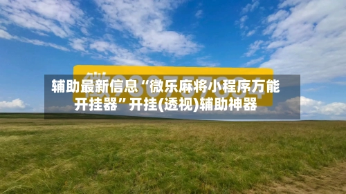 辅助最新信息“微乐麻将小程序万能开挂器	”开挂(透视)辅助神器-第2张图片