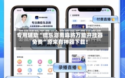 专用辅助“微乐湖南麻将万能开挂器免费”原来有神器下载！-第2张图片