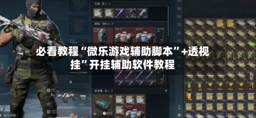 必看教程“微乐游戏辅助脚本”+透视挂”开挂辅助软件教程-第2张图片