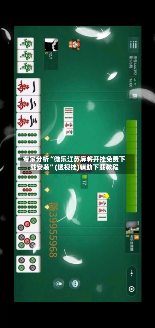 专家分析“微乐江苏麻将开挂免费下载安装”(透视挂)辅助下载教程-第2张图片