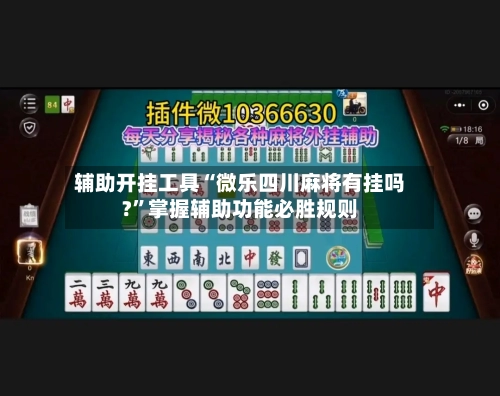 辅助开挂工具“微乐四川麻将有挂吗?”掌握辅助功能必胜规则-第2张图片