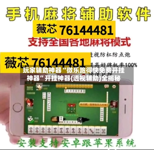 玩家辅助神器“微乐跑得快免费开挂神器	”开挂神器{透视辅助}全揭秘-第3张图片