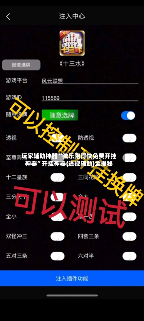 玩家辅助神器“微乐跑得快免费开挂神器”开挂神器{透视辅助}全揭秘-第2张图片