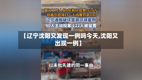 【辽宁沈阳又发现一例吗今天,沈阳又出现一例】-第2张图片