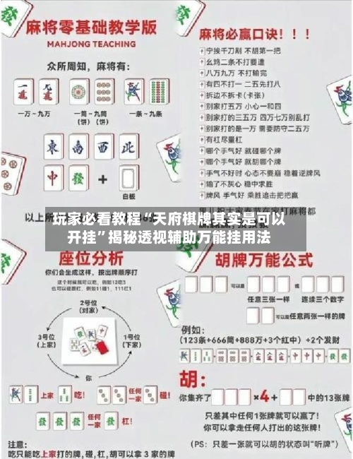 玩家必看教程“天府棋牌其实是可以开挂	”揭秘透视辅助万能挂用法-第2张图片