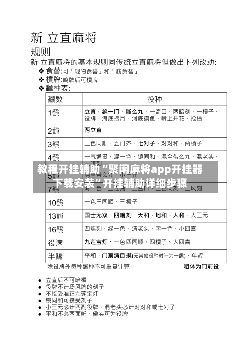 教程开挂辅助“聚闲麻将app开挂器下载安装”开挂辅助详细步骤-第3张图片
