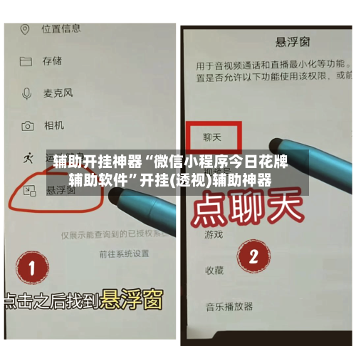 辅助开挂神器“微信小程序今日花牌辅助软件	”开挂(透视)辅助神器-第2张图片