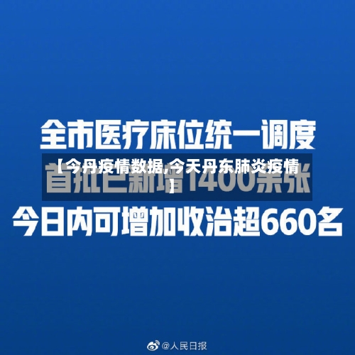 【今丹疫情数据,今天丹东肺炎疫情】