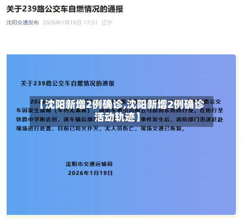 【沈阳新增2例确诊,沈阳新增2例确诊活动轨迹】-第3张图片
