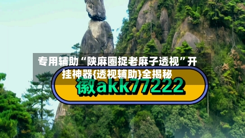 专用辅助“陕麻圈捉老麻子透视”开挂神器{透视辅助}全揭秘