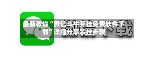 最新教你“微信斗牛开挂免费软件下载	”详细分享装挂步骤-第3张图片