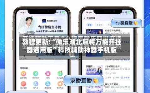 教程更新!“微乐湖北麻将万能开挂器通用版”科技辅助神器手机版-第2张图片