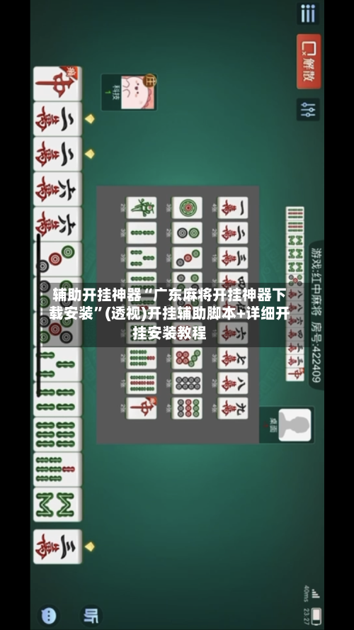辅助开挂神器“广东麻将开挂神器下载安装”(透视)开挂辅助脚本+详细开挂安装教程-第2张图片