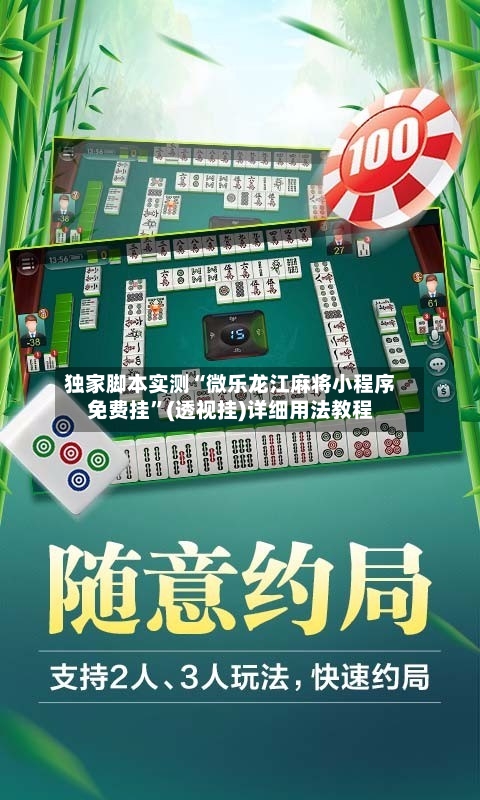 独家脚本实测“微乐龙江麻将小程序免费挂”(透视挂)详细用法教程-第2张图片