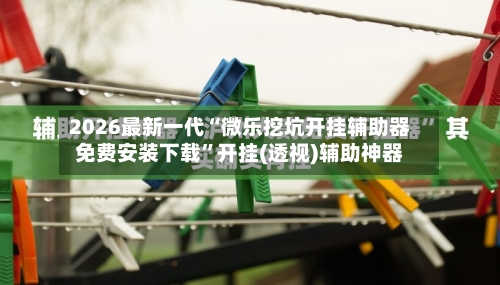 2026最新一代“微乐挖坑开挂辅助器免费安装下载”开挂(透视)辅助神器-第3张图片