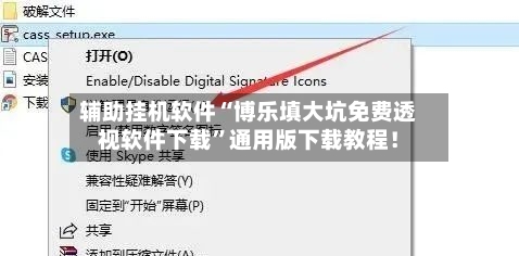 辅助挂机软件“博乐填大坑免费透视软件下载	”通用版下载教程！-第2张图片