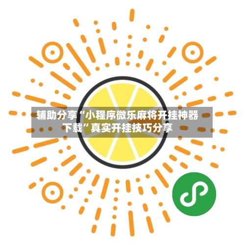 辅助分享“小程序微乐麻将开挂神器下载”真实开挂技巧分享-第2张图片