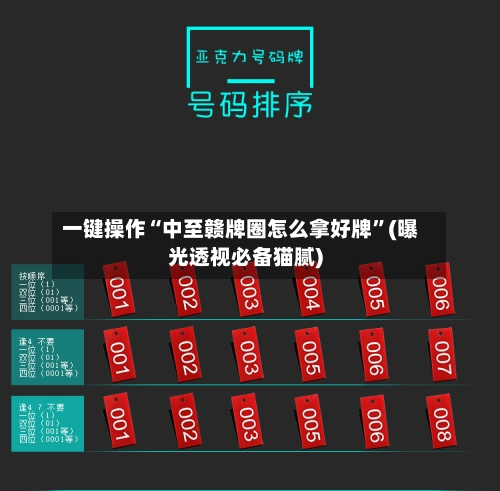 一键操作“中至赣牌圈怎么拿好牌	”(曝光透视必备猫腻)-第3张图片