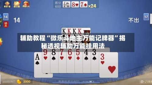 辅助教程“微乐斗地主万能记牌器	”揭秘透视辅助万能挂用法-第2张图片