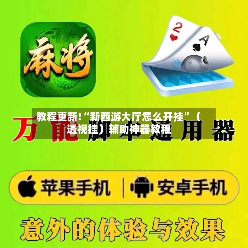 教程更新!“新西游大厅怎么开挂”（透视挂）辅助神器教程-第2张图片