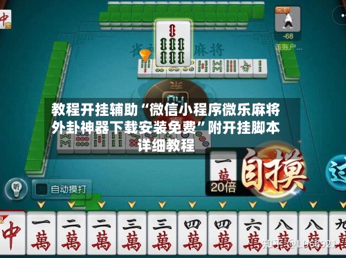 教程开挂辅助“微信小程序微乐麻将外卦神器下载安装免费”附开挂脚本详细教程-第3张图片