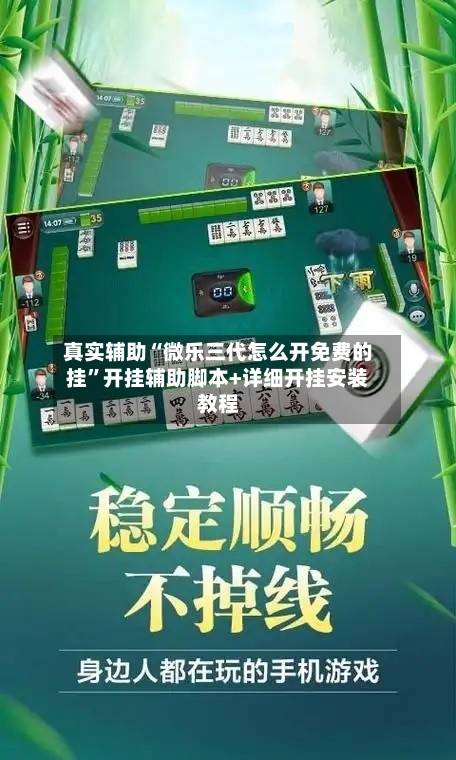 真实辅助“微乐三代怎么开免费的挂	”开挂辅助脚本+详细开挂安装教程-第2张图片