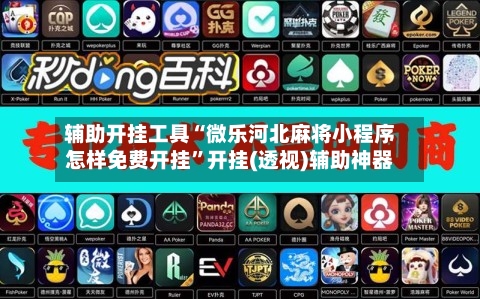 辅助开挂工具“微乐河北麻将小程序怎样免费开挂	”开挂(透视)辅助神器-第3张图片