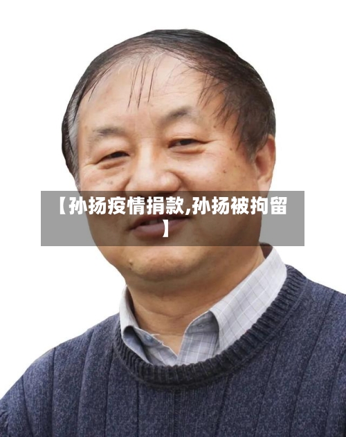 【孙扬疫情捐款,孙扬被拘留】