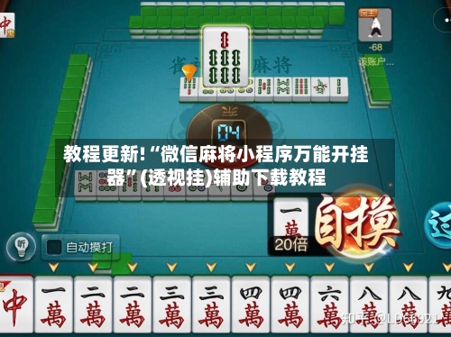 教程更新!“微信麻将小程序万能开挂器”(透视挂)辅助下载教程-第3张图片