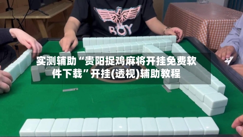实测辅助“贵阳捉鸡麻将开挂免费软件下载”开挂(透视)辅助教程