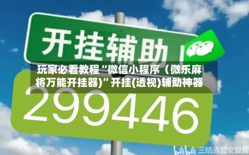 玩家必看教程“微信小程序（微乐麻将万能开挂器)”开挂(透视)辅助神器