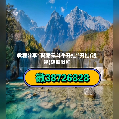 教程分享“随意玩斗牛开挂”开挂(透视)辅助教程