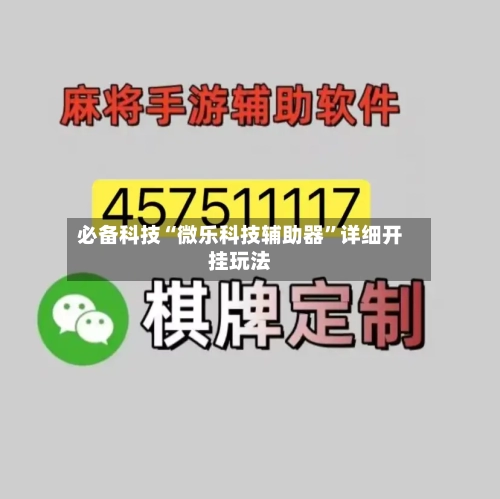 必备科技“微乐科技辅助器	”详细开挂玩法-第3张图片