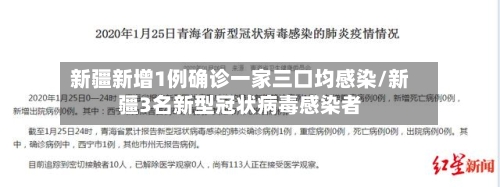 新疆新增1例确诊一家三口均感染/新疆3名新型冠状病毒感染者-第2张图片