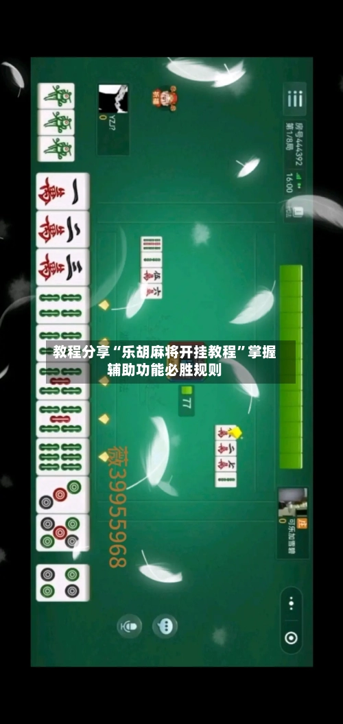 教程分享“乐胡麻将开挂教程”掌握辅助功能必胜规则