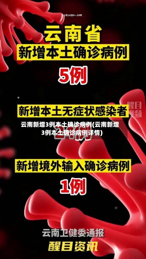云南新增3例本土确诊病例(云南新增3例本土确诊病例详情)-第3张图片
