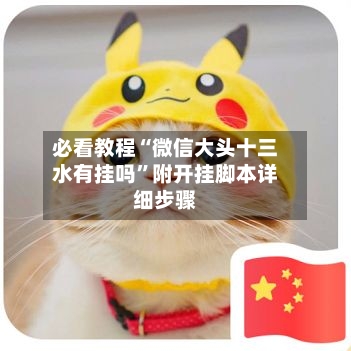 必看教程“微信大头十三水有挂吗”附开挂脚本详细步骤-第3张图片