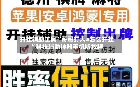 开挂辅助工具“哥哥打大a怎么开挂”科技辅助神器手机版教程-第3张图片