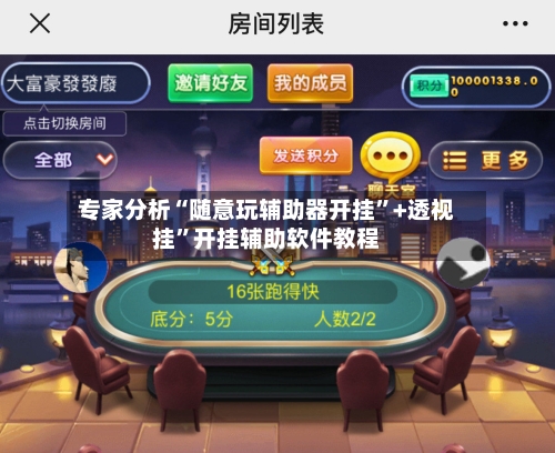 专家分析“随意玩辅助器开挂”+透视挂	”开挂辅助软件教程-第3张图片
