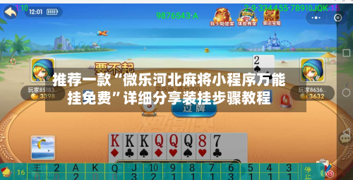 推荐一款“微乐河北麻将小程序万能挂免费”详细分享装挂步骤教程-第3张图片