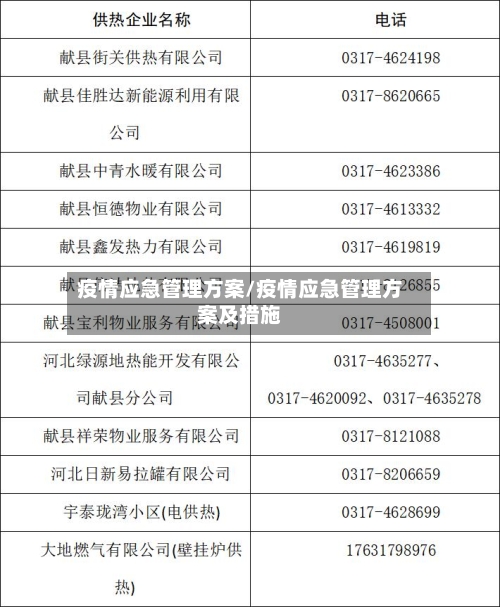 疫情应急管理方案/疫情应急管理方案及措施-第2张图片